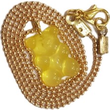 Ebru'sss Jelibon Ayıcık Sarı Kolye