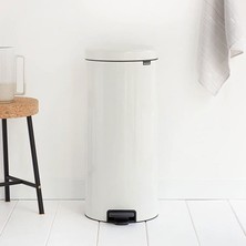 Brabantia Bra 111785 Beyaz Pedallı Çöp Kova 30L