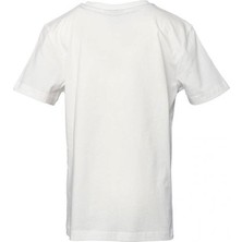 Hummel 911550-9003 Bisiklet Yaka Regular Fit Baskılı Beyaz Erkek Çocuk T-Shirt