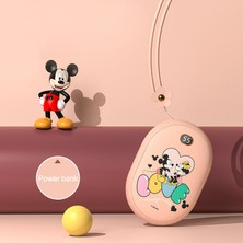 Trcool Disney Şarj Edilebilir El Isıtıcı 2'si 1'de 1 Mini USB Taşınabilir Şarj Çift Amaçlı El Isıtıcı (Yurt Dışından)