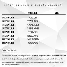 Alpha Auto Part Renault Clio, Nissan Micra Için Çamurluk Sinyali 2'li - Sarı