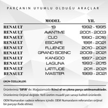 Alpha Auto Part Renault 19, Clio, Scenic, Fluence Için Radyatör Depo Kapağı