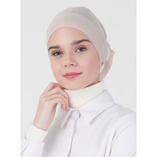 Ecardin Nefes Alan Kumaş Pratik Boru Bone - 10 Açık Vizon - Ecardin