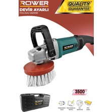 Rower Rowermax RWRX-3002 3500 Watt Devir Ayarlı Koltuk Fırçalama ve Pasta Cila Makinası