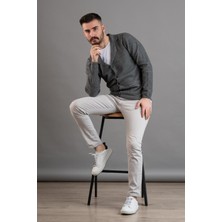 Dorss Slimfit Cepli Triko Erkek Hırka