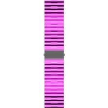 noktaks - Samsung Watch 42mm - Kordon 20mm Kordon KRD-27 - Pembe