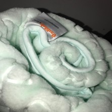 Özdilek Embos Mint Peluş Bebek Battaniyesi 100X120 cm