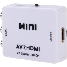 Alfais 4553 Rca Av Video To HDMI Çevirici Dönüştürücü Adaptör