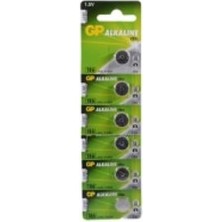 Gp LR43 186 Alkalin 5 Li Blister