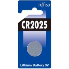 Fujitsu CR2025 , 3V Lithium Pil