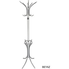 Tolunay Portmanto Ayaklı Askılık Kromajlı Bambu x Model Ceviz