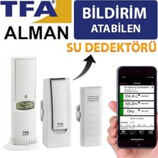 Tfa WH305-B Su Basma Dedektörlü Akıllı Sıcaklık ve Nem Takip Seti