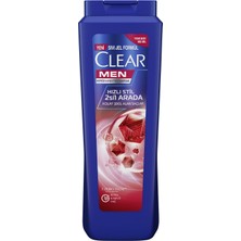 Clear Kepeğe Karşı Etkili Şampuan Hızlı Stil 2'si 1 Arada Kepeğe Karşı Etkili 485 ml x 2 Adet