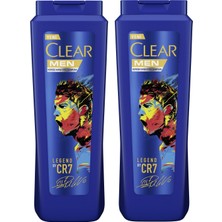 Clear Men Kepeğe Karşı Etkili Şampuan Legend Ronaldo Limited Edition 485 ml x 2 Adet