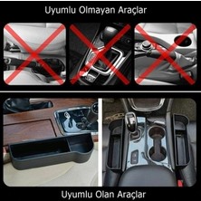 Nkt Group Koltuk Arası Bardak Tutucu Organizer 2'li Set Oto Bardaklık