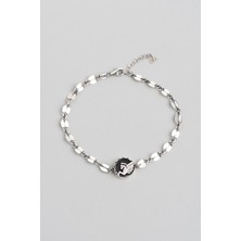 So CHIC Pegasus Figürlü 23 Cm Erkek Oksitli Gümüş Bileklik