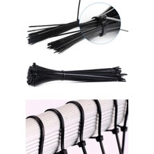 Infotools Kablo Bağı Cırt Kelepçe Siyah 3,6 x 200 mm 100'LÜ