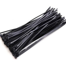 Infotools Kablo Bağı Cırt Kelepçe Siyah 3,6 x 200 mm 100'LÜ