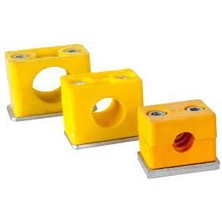 Çift Lama-Tek Vida Boru Kelepçe