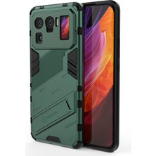 Shin-Wo Xiaomi Mi 11 Ultra Kılıf Sert Kickstand Darbeye Dayanıklı Telefon Kılıfı (Yurt Dışından)