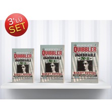 Gifi Kitap Görünümlü Dekoratif Kutu 3 Lü Set Harry Potter Lisanslı     Quibbler