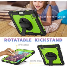 Lrtools iPad Pro 11 Inç Için 360 ° Döner Kickstand Pc + Silikon Omuz Askısı ile Tablet Kılıfı (Yurt Dışından)