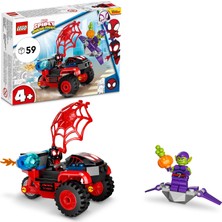 LEGO® Marvel Spidey ve İnanılmaz Arkadaşları Miles Morales: Örümcek Adam’ın Tekno Motosikleti 10781 - 4 Yaş ve Üzeri İçin Oyuncak Yapım Seti (59 Parça)
