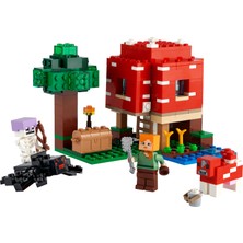 LEGO Minecraft® Mantar Evi 21179 # Macera Oyunlarını Seven Çocuklar İçin Oyuncak Ev İçeren Yaratıcı Oyuncak Yapım Seti (272 Parça)