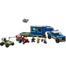 LEGO City Polis Mobil Komuta Kamyonu 60315 - 6 Yaş ve Üzeri Çocuklar İçin Polis Oyuncağı Yapım Seti (436 Parça)