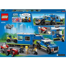 LEGO® City Polis Mobil Komuta Kamyonu 60315 - 6 Yaş ve Üzeri Çocuklar İçin Polis Oyuncağı Yapım Seti (436 Parça)