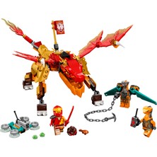 LEGO Ninjago® Kai#nin Ateş Ejderhası Evo 71762 - 6 Yaş ve Üzeri İçin Ninjago Kai ve Yılan Figürleri İçeren Oyuncak Yapım Seti (204 Parça)