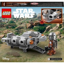 LEGO Star Wars# Razor Crest# Mikro Savaşçı 75321 - 6 Yaş ve Üzeri Çocuklar için Oyuncak Yapım Seti (98 Parça)