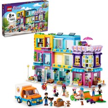 LEGO Friends Ana Cadde Binası 41704 - 8 Yaş ve Üzeri İçin Oyuncak Mağaza ve Kafe İçeren Apartman Yapım Seti (1682 Parça)