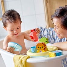 LEGO Duplo® İlk Banyo Zamanı Eğlencesi: Yüzen Hayvan Adası 10966 - 18 Ay ve Üzeri Okul Öncesi Yaştaki Çocuklar İçin Oyuncak Yapım Seti (20 Parça)