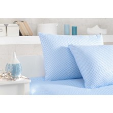 Menderes Home Cotton Collection Ranforce Çift Kişilik Çarşaf+Yastık Kılıfı Saida