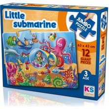 Ks Games Little Submarine 12 Parça Jumbo Boy Puzzle