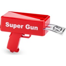 Ne Alırsan Ucuz Super Money Gun Para Saçma Tabancası - Kırmızı
