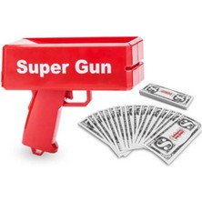 Ne Alırsan Ucuz Super Money Gun Para Saçma Tabancası - Kırmızı