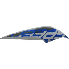 SEVEN KARDEŞLER Rx3 Enduro Depo Sağ Dekor Kapak Beyaz