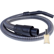 İcanpares Fakir Uyumlu Intra Turbo Xl Veyron Basic Premium Edition Öko Elektrikli Süpürge Çelik Telli Hortumu