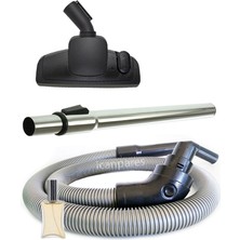 İcanpares Arçelik Uyumlu C 460...560 Mite Buster 6380 S 6470 S 6550 Elektrikli Süpürge Boru Emici Hortum Seti