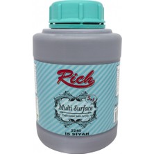 Rich : Multi Surface Akrilik Boya : 1250 cc : Is Siyah