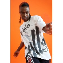 DeFacto Fit NBA Chicago Bulls Boxy Fit Bisiklet Yaka Tişört W6349AZ22SP