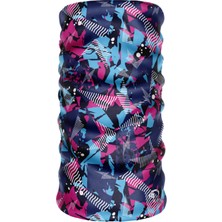 E-Taktik Dijital Desing Blue Extreme Slaemless Sporcu Mavi Boyunluk Bandana Balaclava
