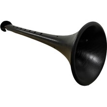 Bade Müzik La Zurna Profesyonel Erik Ağacı Siyah Boyama Kamış Emzik Dahil