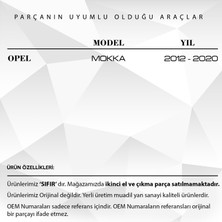 Alpha Auto Part Opel Mokka Için El Fren Düğmesi - Siyah -