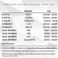 Alpha Auto Part Lancia, Citroen, Alfa Romeo Için Radyatör Yedek Su Depo Kapağı 1.4 Bar