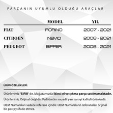 Alpha Auto Part Fiat Fiorino, Citroen Nemo, Peugeot Için Bagaj Kilit Karşılığı