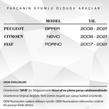 Alpha Auto Part Fiat Fiorino, Peugeot Bipper, Citroen Için Bagaj Kilit Karşılığı