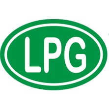 Kutu Ambalaj Lpg İşareti Sticker Etiketi